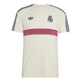 T-Shirt Uomo Adidas Originals Real Madrid Beige Verde | NonSoloSport