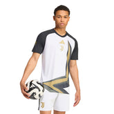 Maglia Calcio Uomo Adidas Pre Partita Juventus 26/27 Bianco Nero | NonSoloSport