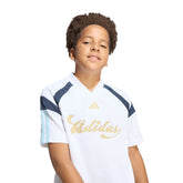 T-Shirt Ragazzo Adidas House Of Tiro Bianco Nero Azzurro | NonSoloSport