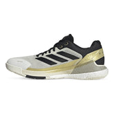 Scarpa da Padel Uomo Adidas Crazyquick Boost Bianco Nero Oro | NonSoloSport