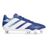 Scarpa da Rugby Uomo Adidas Kakari Elite Terreni Morbidi Blu Bianco | NonSoloSport