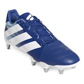 Scarpa da Rugby Uomo Adidas Kakari Elite Terreni Morbidi Blu Bianco | NonSoloSport