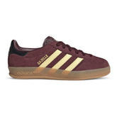 Sneakers Bambino Adidas Gazelle Indoor Bordeaux Giallo | NonSoloSport
