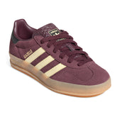 Sneakers Bambino Adidas Gazelle Indoor Bordeaux Giallo | NonSoloSport