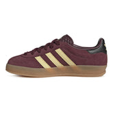 Sneakers Bambino Adidas Gazelle Indoor Bordeaux Giallo | NonSoloSport