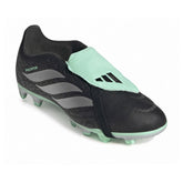 Scarpa da Calcio Ragazzo Adidas Predator Club Fold-Over Tongue Terreni Compatti Multiterreno Nero Verde Menta | NonSoloSport