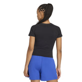 T-Shirt Donna Adidas Slim Essentials Nero | NonSoloSport