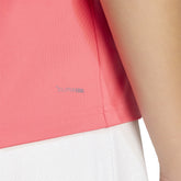 T-Shirt Donna Adidas Climacool 3-Stripes Club Rosa Bianco | NonSoloSport