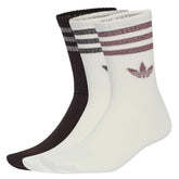 Calze Adidas 3 Stripes Glitter Crew 3 Pack Multicolor | NonSoloSport
