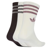 Calze Adidas 3 Stripes Glitter Crew 3 Pack Multicolor | NonSoloSport