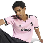 Maglia Calcio Uomo Adidas Juventus 26/27 Away Rosa Nero | NonSoloSport