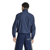 Felpa Uomo Adidas Firebird Pinstripes Blu Scuro | NonSoloSport