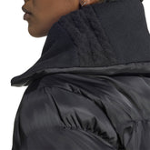 Piumino Donna Adidas Knitted Puffer Nero | NonSoloSport