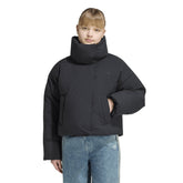 Piumino Bambino Adidas Oversized Puffer Nero | NonSoloSport