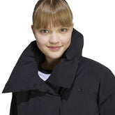 Piumino Bambino Adidas Oversized Puffer Nero | NonSoloSport