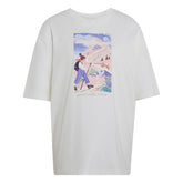T-Shirt Donna Adidas Secret Paths Bianco | NonSoloSport
