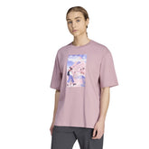 T-Shirt Donna Adidas Secret Paths Rosa | NonSoloSport