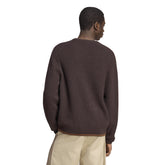 Maglione Uomo Adidas 3 Stripes Fluffy Marrone | NonSoloSport