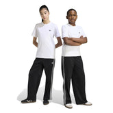 Pantalone Ragazzo Adidas Firebird Loose Nero Bianco | NonSoloSport
