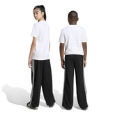 Pantalone Ragazzo Adidas Firebird Loose Nero Bianco | NonSoloSport