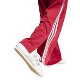 Pantalone Jogger Donna Adidas Firebird Rosso Bianco | NonSoloSport