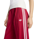 Pantalone Jogger Donna Adidas Firebird Rosso Bianco | NonSoloSport