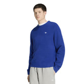 Maglione Uomo Adidas Trefoil Essentials Blu | NonSoloSport