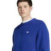 Maglione Uomo Adidas Trefoil Essentials Blu | NonSoloSport