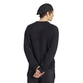Maglione Uomo Aididas Trefoil Essentials Nero | NonSoloSport