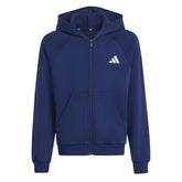 Felpa Ragazzo Adidas Seasonals Collegiate Typography Blu Bianco | NonSoloSport