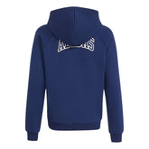 Felpa Ragazzo Adidas Seasonals Collegiate Typography Blu Bianco | NonSoloSport