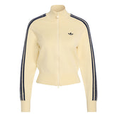 Felpa Donna Adidas Firebird Beige Blu | NonSoloSport