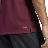 T-Shirt Uomo Adidas Club 3 Stripes Bordeaux | NonSoloSport
