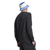 Felpa Uomo Adidas Trefoil Essentials Crew Nera | NonSoloSport