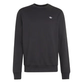Felpa Uomo Adidas Trefoil Essentials Crew Nera | NonSoloSport