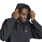 Felpa Uomo Adidas Trefoil Essentials Nero | NonSoloSport