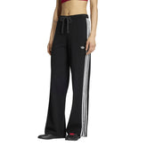 Pantalone Jogger Donna Adidas Knit Firebird Nero Bianco | NonSoloSport