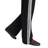 Pantalone Jogger Donna Adidas Knit Firebird Nero Bianco | NonSoloSport