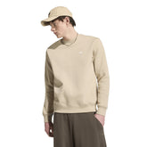 Felpa Uomo Adidas Trefoil Essentials Beige | NonSoloSport