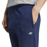 Pantalone Jogger Uomo Adidas Trefoil Essentials Blu Scuro | NonSoloSport