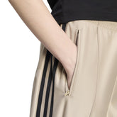 Pantalone Jogger Donna Adidas Firebird Beige Nero | NonSoloSport