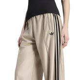 Pantalone Jogger Donna Adidas Firebird Beige Nero | NonSoloSport