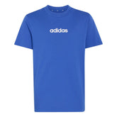 T-Shirt Ragazzo Adidas Essentials Blu Bianco | NonSoloSport