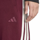 Pantalone Donna Adidas Barrel Kit 3 Stripes Bordeaux Beige | NonSoloSport