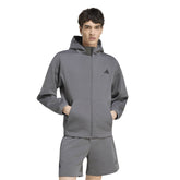Felpa Uomo Adidas ZNE Grigio | NonSoloSport