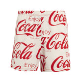 Shorts Uomo Adidas X Coca-Cola Sport Beige Rosso | NonSoloSport