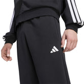 Tuta Uomo Adidas 3 Stripes Nero Bianco | NonSoloSport