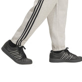 Pantalone Jogger Uomo Adidas Essentials 3 Stripes Grigio Nero | NonSoloSport