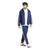Pantaloni Uomo Adidas Essentials 3 Stripes Blu Scuro Bianco | NonSoloSport