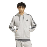 Felpa Uomo Adidas Essentials Grigio Nero | NonSoloSport